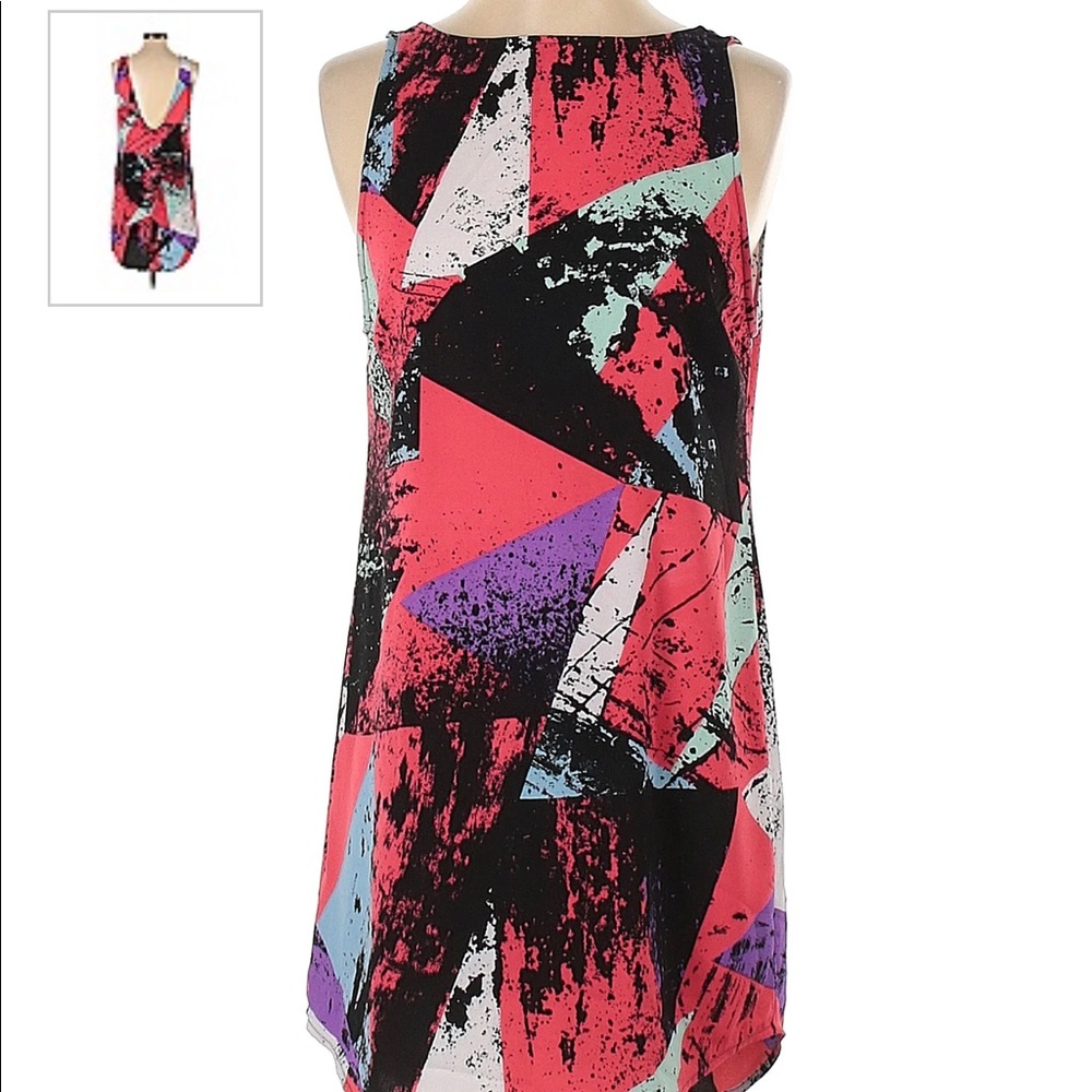 Leith - Graphic babydoll slip dress